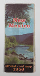 Vintage 1956 New Mexico Official Road Map