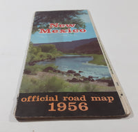 Vintage 1956 New Mexico Official Road Map