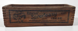 Antique Late 1800s Early 1900s Burn's & Co. Limited Burn's Spredeasy Cheese 2Lbs NET Wood Box Calgary, Canada