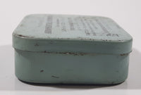 Antique Burroughs Wellcome & Co. 12 Vaporole Aromatic Ammonia Capsules Small Pocket Size Tin Metal Hinged Pill Case Tuckahoe, N.Y. (HAS 3 CAPSULES)