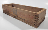Antique 1920s Company A Division of The Gordon Company Limited Canadian Chateaux Cheese Made It's Way By The Way Its Made Wood Box
