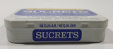 Vintage Beecham Canada Inc. Sucrets Regular Sore Throat Lozenges 24 Hexylresorcinol Lozenges/Pastilles Hinged Tin Metal Container Case Weston Ontario EMPTY