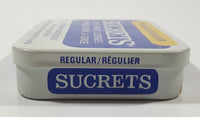 Vintage Beecham Canada Inc. Sucrets Regular Sore Throat Lozenges 24 Hexylresorcinol Lozenges/Pastilles Hinged Tin Metal Container Case Weston Ontario EMPTY