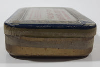 Rare Antique Smith & Co. 132 Borough, S.E.1. London The Throat Anti Septic Iodised Throat Loz. Lozenges Hinged Tin Metal Container Case EMPTY