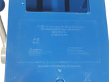 2008 Mars M&M's World Chocolate Candies 9" Tall Blue Plastic Slot Machine Candy Dispenser Lights and Sound