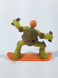 2013 McDonald's Nickelodeon TMNT Teenage Mutant Ninja Turtles Michaelangelo Snowboarder 3" Tall Toy Figure