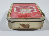 Vintage Niemeyer Macedonian Exotic Eastern Blend Deluxe Pipe Tobacco 2 oz. Tin Metal Container