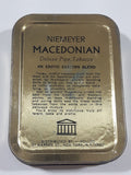 Vintage Niemeyer Macedonian Exotic Eastern Blend Deluxe Pipe Tobacco 2 oz. Tin Metal Container