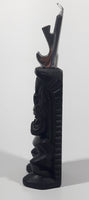 Vintage Coco Joe's #298 Tiki God Carved Black Lava Rock Bottle Opener