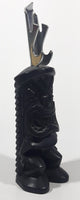 Vintage Coco Joe's #298 Tiki God Carved Black Lava Rock Bottle Opener