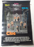 Original Vintage 1985 Clue 27" x 40" Movie Theater Advertising Display Poster