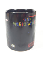 2017 Paladone SNES Super Nintendo Entertainment System Super Mario World 3 3/4" Tall Black Heat Change Ceramic Coffee Mug Cup