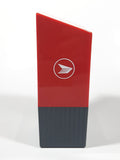 Canada Post Postes Canada 6 3/4" Tall Red and Grey Plastic Coin Bank