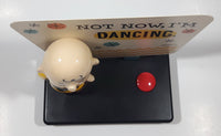 Hallmark Peanuts Charlie Brown "Not Now, I'm Dancing." Schulz 6 1/2" Tall Plastic and Metal Musical Display
