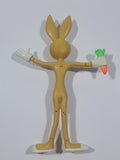 Bendable 5 1/4" Tall Rubber Bunny Rabbit Toy Figure