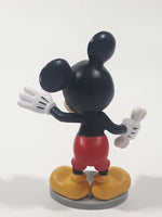 Disney Mickey Mouse Holding A Bone 3 1/8" Tall Toy Figure