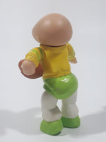 Vintage 1984 OAA Cabbage Patch Kids #55 Football Player in Yellow Green White 3 3/8" Tall Toy Figure