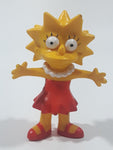 1990 Jesco 20th Century Fox The Simpsons Lisa Simpson 3 1/2" Tall Rubber Toy Figure