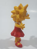 1990 Jesco 20th Century Fox The Simpsons Lisa Simpson 3 1/2" Tall Rubber Toy Figure