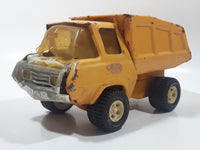 Vintage Tonka Cabover Dump Truck Yellow 9" Long Pressed Steel Die Cast Toy Car Vehicle
