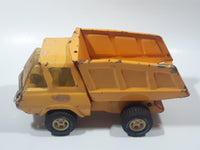 Vintage Tonka Cabover Dump Truck Yellow 9" Long Pressed Steel Die Cast Toy Car Vehicle