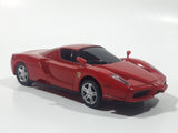 2011 Silverlit Interactive Enzo Ferrari Red 3 5/8" Long Die Cast Toy RC Smart Car Vehicle Made in Hong Kong