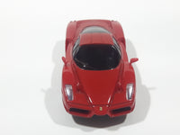 2011 Silverlit Interactive Enzo Ferrari Red 3 5/8" Long Die Cast Toy RC Smart Car Vehicle Made in Hong Kong