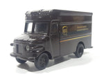 UPS Worldwide Services Delivery Truck Brown 4" Long Die Cast Toy Car Vehicle