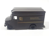 UPS Worldwide Services Delivery Truck Brown 4" Long Die Cast Toy Car Vehicle