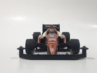Vintage 1989 Imperial Hypersonic Bullet Car #19 Mobil 1 Duracell Formula 1 Black Copper White 5 3/4" Long Plastic and Metal Die Cast Toy Race Car Vehicle