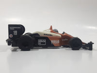 Vintage 1989 Imperial Hypersonic Bullet Car #19 Mobil 1 Duracell Formula 1 Black Copper White 5 3/4" Long Plastic and Metal Die Cast Toy Race Car Vehicle