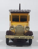 Vintage Golden Wheels Pepsi Cola Delivery Truck Yellow and Brown Die Cast Toy Car Vehicle