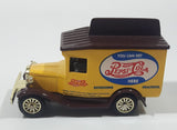 Vintage Golden Wheels Pepsi Cola Delivery Truck Yellow and Brown Die Cast Toy Car Vehicle