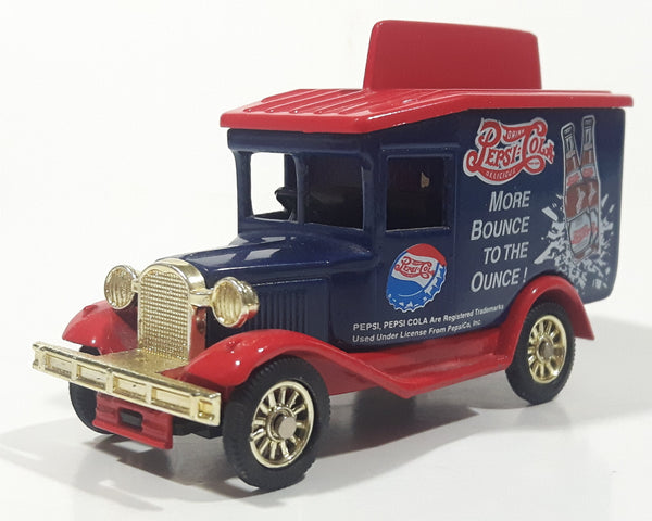 Vintage Golden Wheels Pepsi Cola Delivery Truck Blue and Red Die Cast Toy Car Vehicle