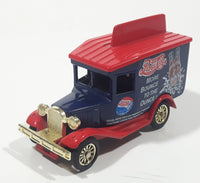 Vintage Golden Wheels Pepsi Cola Delivery Truck Blue and Red Die Cast Toy Car Vehicle