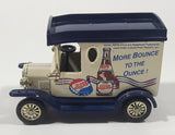 Vintage Golden Wheels Pepsi Cola Ford Model T Delivery Truck White and Blue Die Cast Toy Car Vehicle