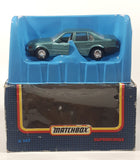 1992 Matchbox Super Kings K147 BMW 750il Teal Green Blue 1/43 Scale Die Cast Toy Car Vehicle with Opening Doors and Hood New with Box