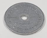 Antique 1935 Laws State of Washington Tax Commission Tax Token Tax on Purchases 10 Cents Or Less Aluminum Metal Coin