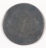 Vintage 1937 Canada Canadian City Bank 1/2 Cent Penny Token Metal Coin