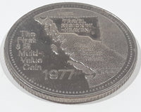 Vintage 1977 The First $2 Dollar Multi Value "Win A Pot Of Gold" Metal Coin