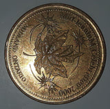 2000 Millenium Mid-lenium Celebration Midland Ontario Metal Coin