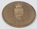 Vintage 1867 to 1967 Canada Confederation Brass Metal Coin