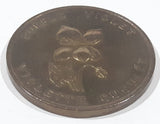 Vintage 1960s New Brunswick 1867 Purple Violet Brass Metal Coin