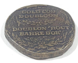 Vintage 1971 Pepsodent Toothpaste Premium Gold Cob Doubloon Metal Coin
