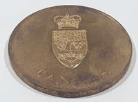 Vintage 1867 to 1967 Canada Confederation Brass Metal Coin