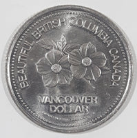 Vintage 1976 United Nations Conference On Human Settlements Habitat Beautiful British Columbia Vancouver Dollar Metal Coin