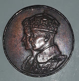Vintage 1939 Canada Royal Visit Commemorative Metal Coin Token