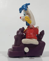 1991 Burger King Kid's Meal Disney Walt Disney World Parade Roger Rabbit 2 3/4" Tall Wind Up Toy Figure Car Parade Float