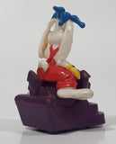 1991 Burger King Kid's Meal Disney Walt Disney World Parade Roger Rabbit 2 3/4" Tall Wind Up Toy Figure Car Parade Float