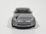 Rare 2008 Matchbox Sports Cars Nissan 350Z Metalflake Silver Die Cast Toy Car Vehicle